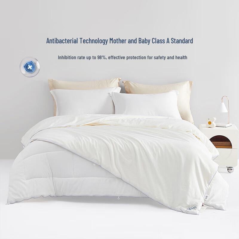 Mercury Home Textiles Clean-K All-Season Tussah Silk Comforter