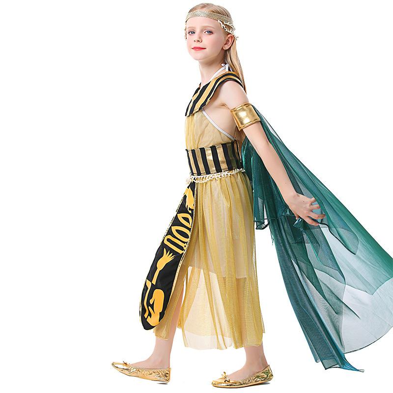 Halloween children's costume cosplay Cleopatra stage play dance costume