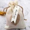 Gold Foil Swallowtail Thank You Tag - Gift Packaging & Greeting Card Label