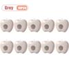Wall Mounted Plastic Bag Dispenser Organizer No Drill Storage Box for Kitchen Pantry Food Wrap Container Holder