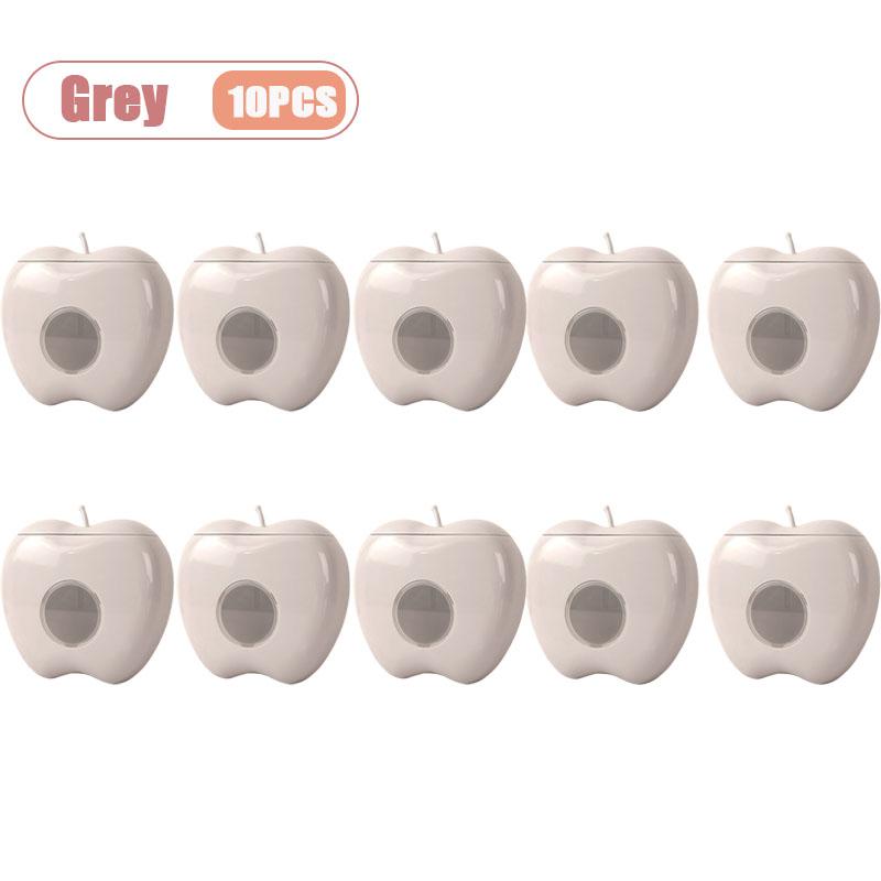 Wall Mounted Plastic Bag Dispenser Organizer No Drill Storage Box for Kitchen Pantry Food Wrap Container Holder