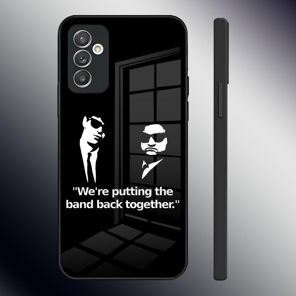 

The Blues Brothers Phone Case For Samsung S24 Ultra S23 S22 S20 Fe S21 Plus Galaxy A54 A34 A24 A53 M54 Note 20 Back Cover Samsung s24