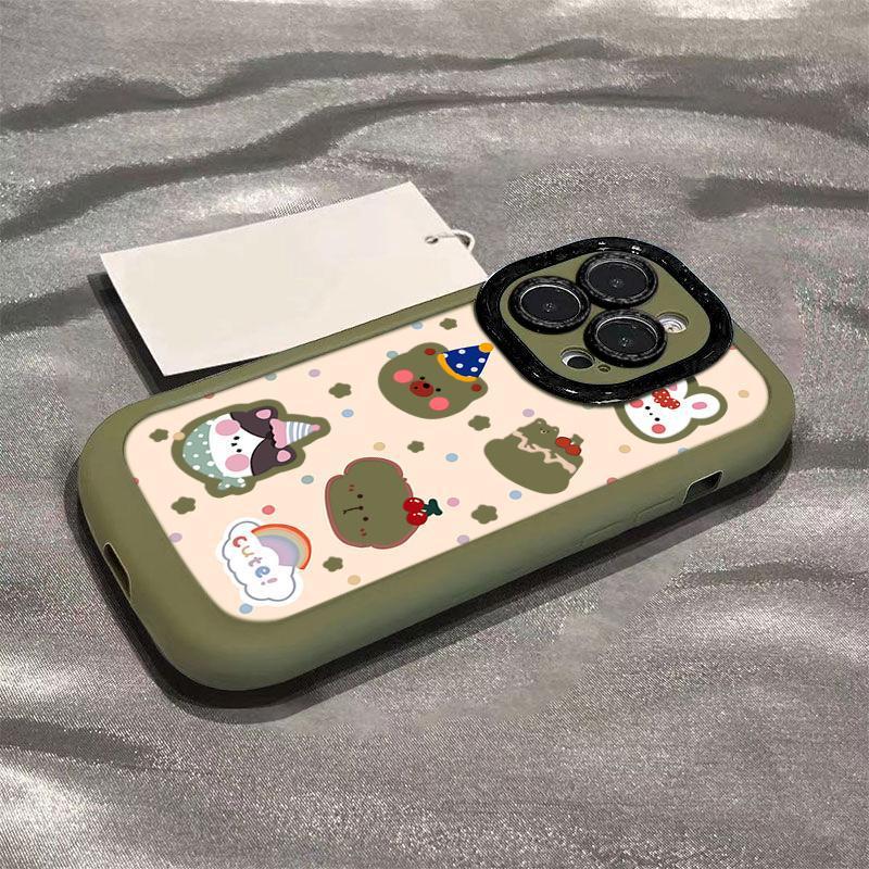 Cute Cake Puppy Suitable for 17 Apple 15 Mobile Phone Case Huawei Mate60oppo Xiaomi 14vivo Honor 10