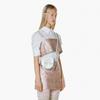 Findkapoor Ribbon Tie Heart Bag - White