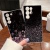 Cherry Blossom Pattern Phone Case For Samsung Galaxy S26 S25 S24 S23 Ultra S22 Plus S24 S21 FE S25 Edge Transparent Soft Cover
