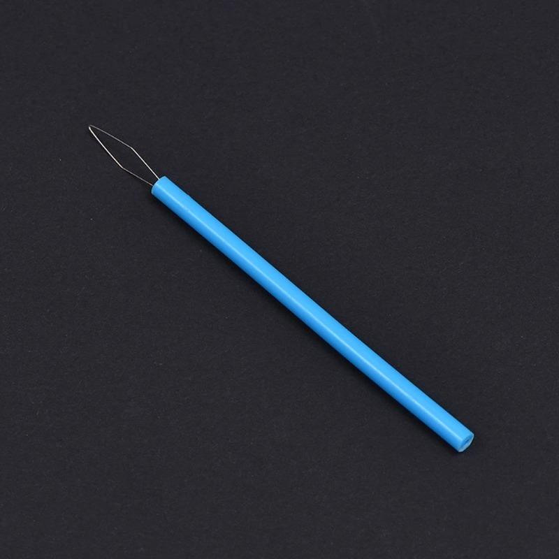 1/2 Stück Verlängertes Nadeleinfädler-Set für Nähmaschine, Handnähen, Stickerei, Perlenwerkzeug, DIY-Bastelzubehör (Gemischte Farbe)
