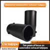 Car Modification 70mm Tailpipe, Stainless Steel Muffler, Exhaust Hood, Universal Car Exhaust Pipe