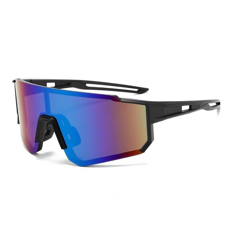 New Fashion UV400 Sports Sunglasses for Men Women Square Frame UV Protection Outdoor Driving Eyewear
