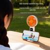 Portable USB Rechargeable Handheld Fan - 100-Speed Stepless, Strong Wind Power, Mini Size
