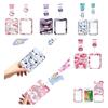 Cute Cartoon Id Card Holder With Retractable Lanyard For Work, School, And Travel