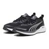 Puma Kruz Nitro Big Kid Black Silver Kids Sneakers White Dark-Coal 378878-02