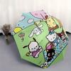 Hello Kitty, Picnic Automatic opening and closing folding umbrella with 8 rib frame and compact travel design, perfect for all occasions | S
