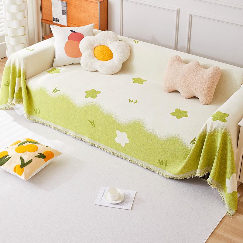 Chenille Sofa Cover Cushion Four Seasons Universal Anti-Slip Sofa Cover Cover New Anti-Cat Scratch Cover Blanket