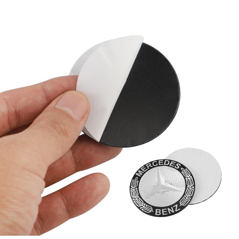 4 Stück 56mm Auto Radmitte Nabenkappe Aufkleber Zubehör Für Mercedes Benz Brabus AMG Smart Maybach W205 W203 W206 W108 W124 W126
