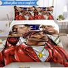 Rap Legend In Blue 3pcs K-pop Music Group Bedding set,Ideal for Bedroom, Dormitory,Including Duvet Cover And 2pcs Pillowcases,Fan Gifts
