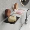 Suction Cup Soap Rack Toilet Non-punching Wall Hanging Drain Soap Holder Washstand Bathroom Wall Soap Box