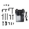 Aquarium Filter Low Water Level Design Compact External Wall Mounted Fish Tank Filter for Outdoor Fishpond US Plug 110V