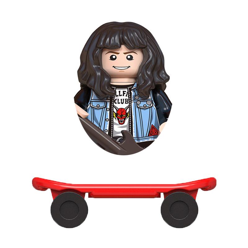 Cartoon Vecna Dustin Mike Hopper Byers Will Eleven Demogorgon Model Buliding Blocks Bricks Construction Toys Figures For Kids