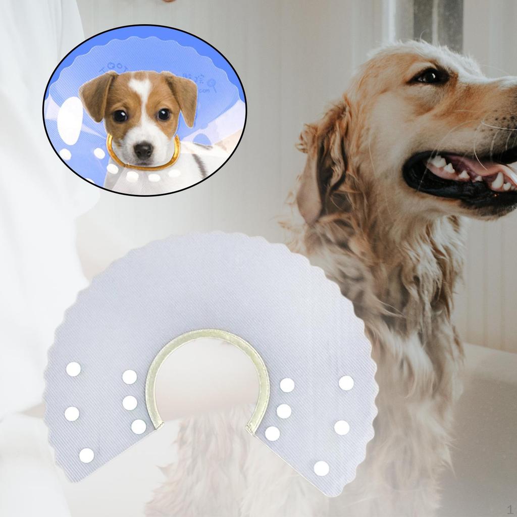 Cat Collar Protective Wound Dog Neck Collars Adjustable Stop Licking