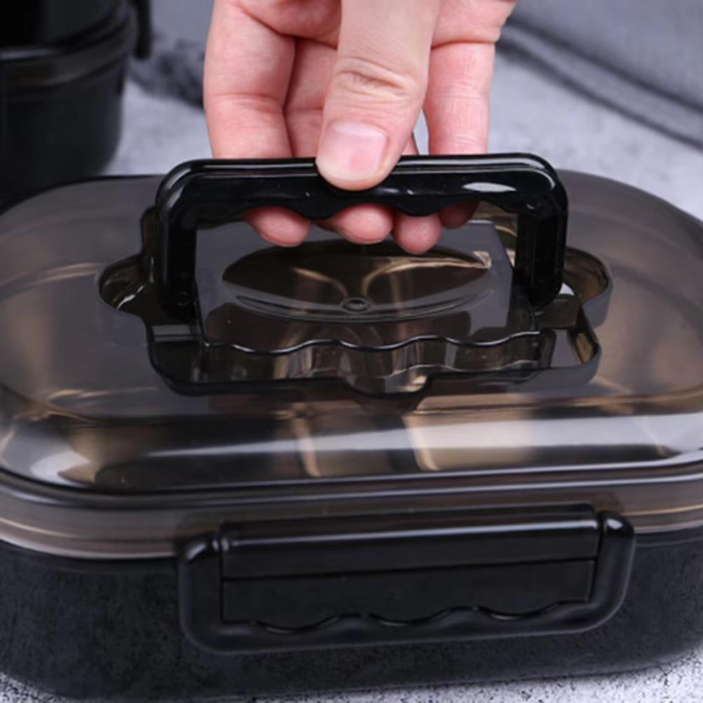 1200ml Insulated Food Container Double Layer Large Capacity Food Box  Picnic