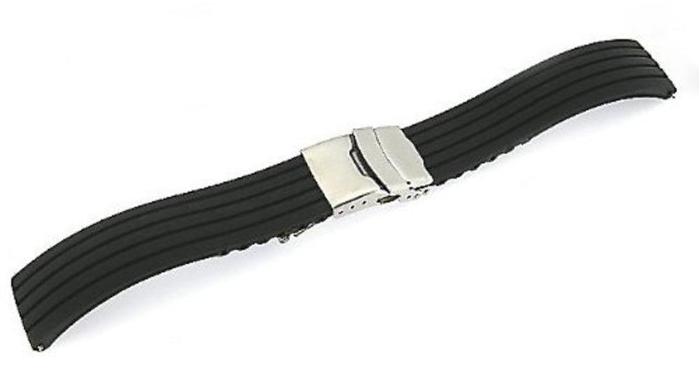 

Детали часов King Watch, совместимые с резиновым ремнем Tag Heuer Pattern 1, внешний продукт, черный [импортный оригинал] 20/18 мм
