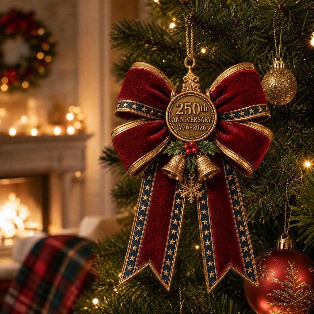 Christmas Hanging Ornament for Tree and Holiday Home Decor, Festive Pendant for Christmas Celebrations