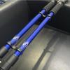 1 Pair Walking Stick Buckle TrekPole Basket Rubber Tip Carbon Fiber Hikes Telescopic Hiking Poles Clasp