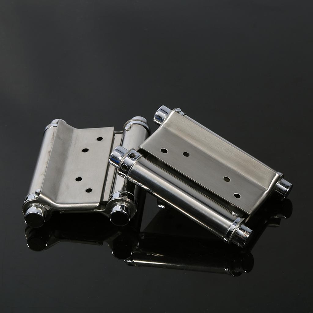 2Pcs 3"" Inch Double Action Spring Hinge Saloon Cafe Door Swing Door