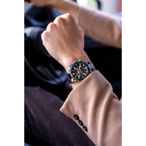 Casio Edifice SOSPENSIONE Bluetooth Solar Watch EQB-2000YDC-1AJF Men's Black