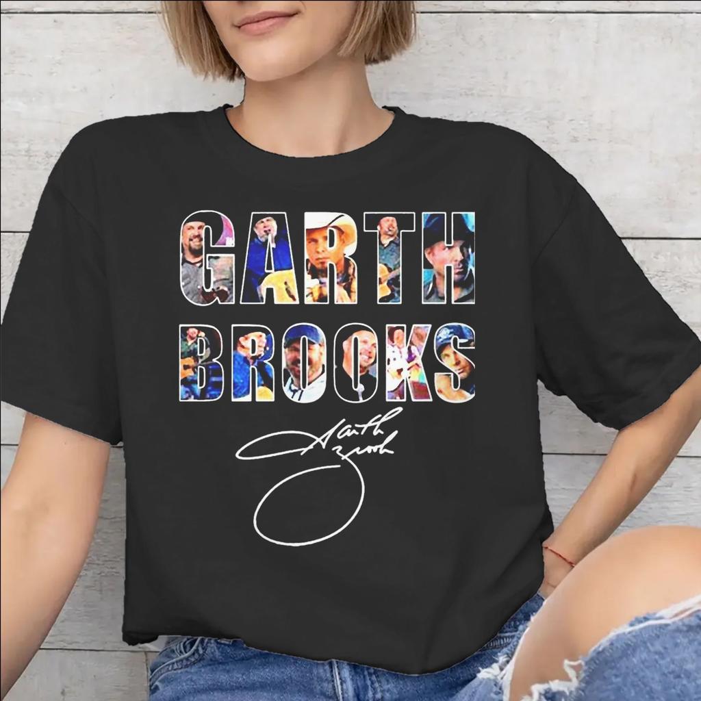 Garth Brooks Tour 2026 Printed T Shirt Unisex WoUnisex 100 Cotton Tee Shirt Clothes