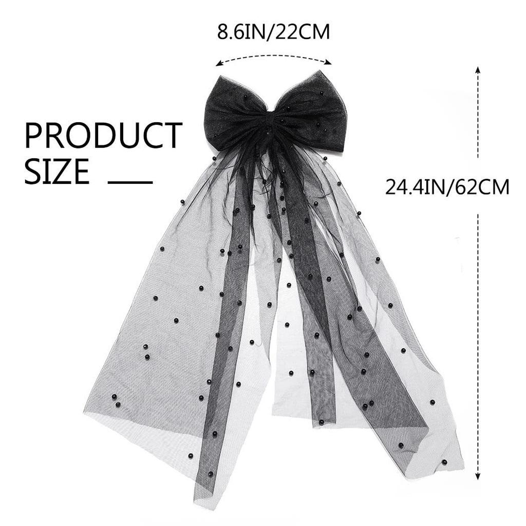 V04A Voiles de Mariée Mini Perles Nœuds Voile de Mariage Perlé avec Peigne Fleurs Filles de Communion Accessoires Fête d'Enterrement de Vie de Jeune Fille