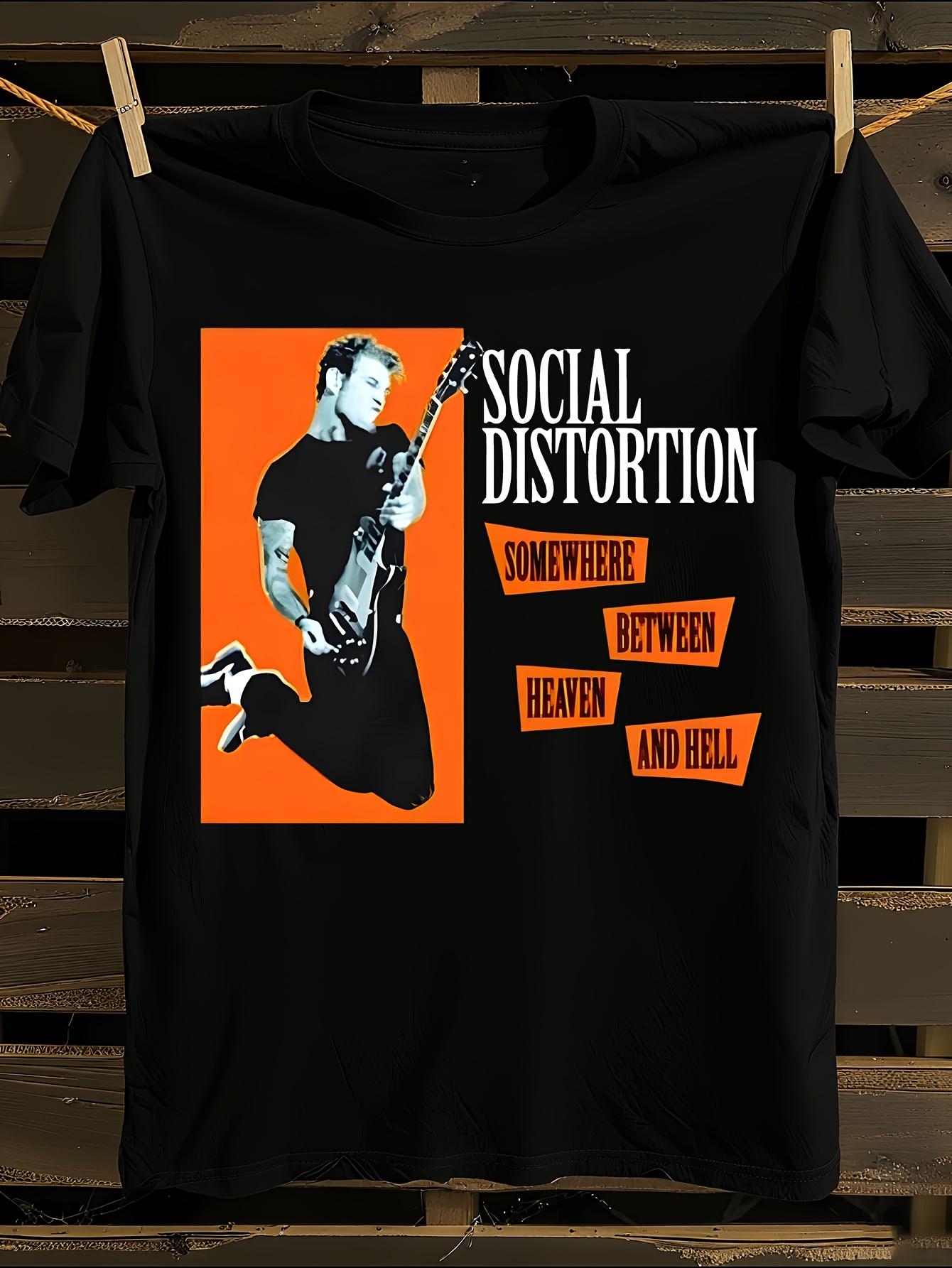 Social Distortion Vintage Winged Wheel and Ball and Chain... S