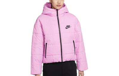 Casacos Femininos Rosa com Capuz Espessado Outros CZ1467-680