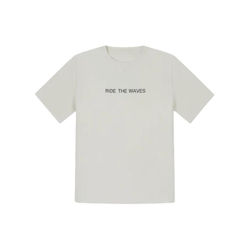 Converse Summer Verbiage T-Shirt Asia Sizing Light Grey Men s 10027218-A01 L