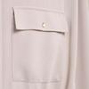 Spring 2025 Women's Slim Fit Drawstring Waist Workwear Shirt