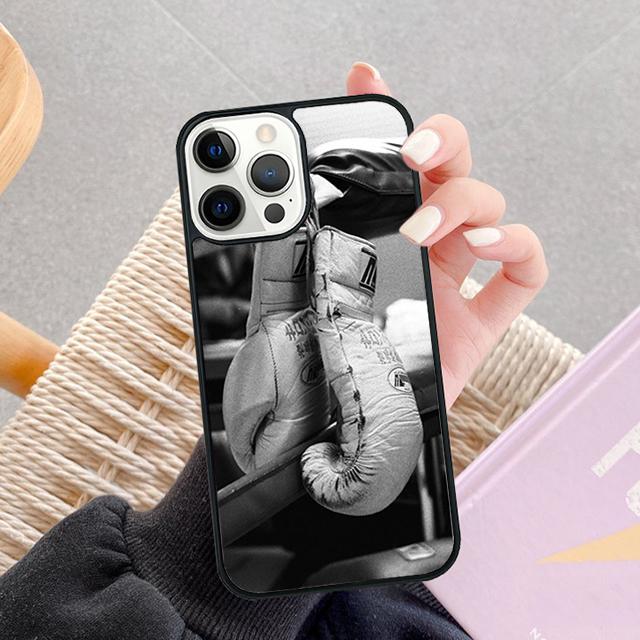 

Boxing Gloves Phone Case For Apple Pro Max Plus Coque For iPhone 17 Air 13 12 14 15 16 Cover iPhone 14pro max