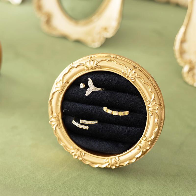 1PC Ornamental Jewelry Showcase Frame Decorative Jewelry Display for Market Stall