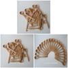 10Pcs/Set 5.1inch Wooden Spoon Ecofriendly Tableware Bamboo Scoop Coffee Honey Tea Spoons Stirrer Dessert Honey Soup Cutlery