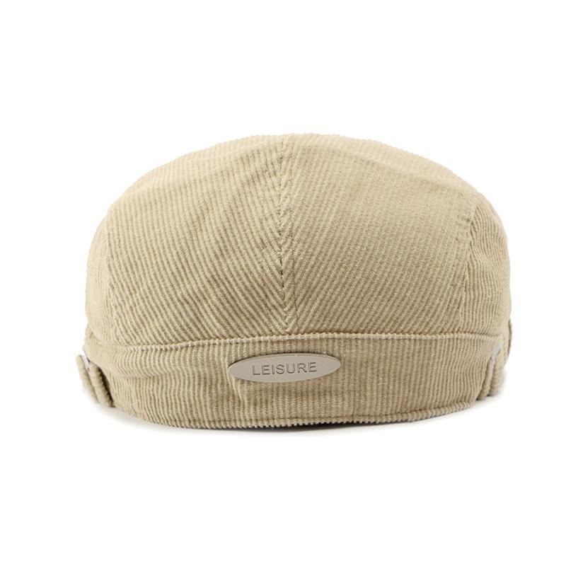 Men Beret Women Autumn Winter Cap British Retro Painter Cap Forward Cap