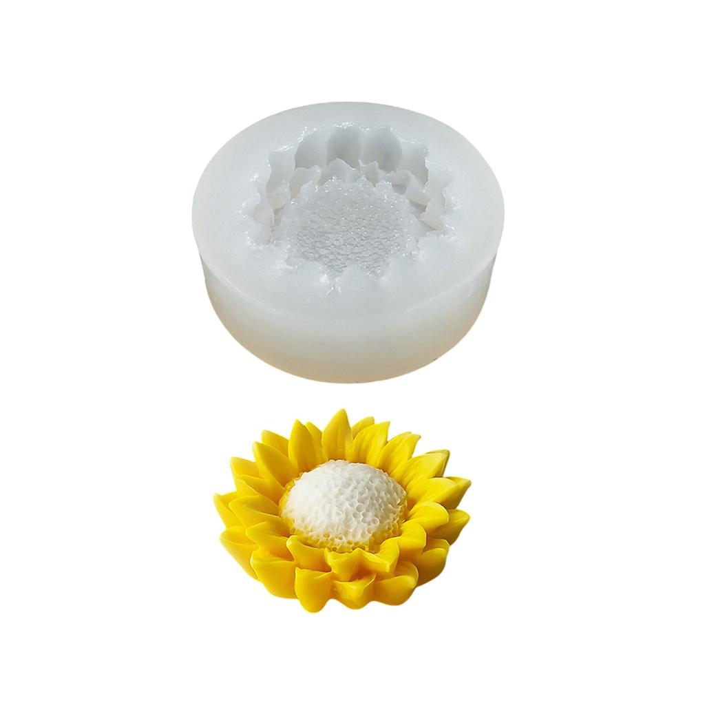 Silicone Mould Flowers Scened Candle Molds Handmade Ornament Molds Baking Molds Casting Molds for Table Decoration