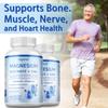 Capsule di magnesio glicinato, contenenti zinco, vitamina D3 ed estratti di B6, aiutano ad alleviare i crampi alle gambe e a rilassare i muscoli.