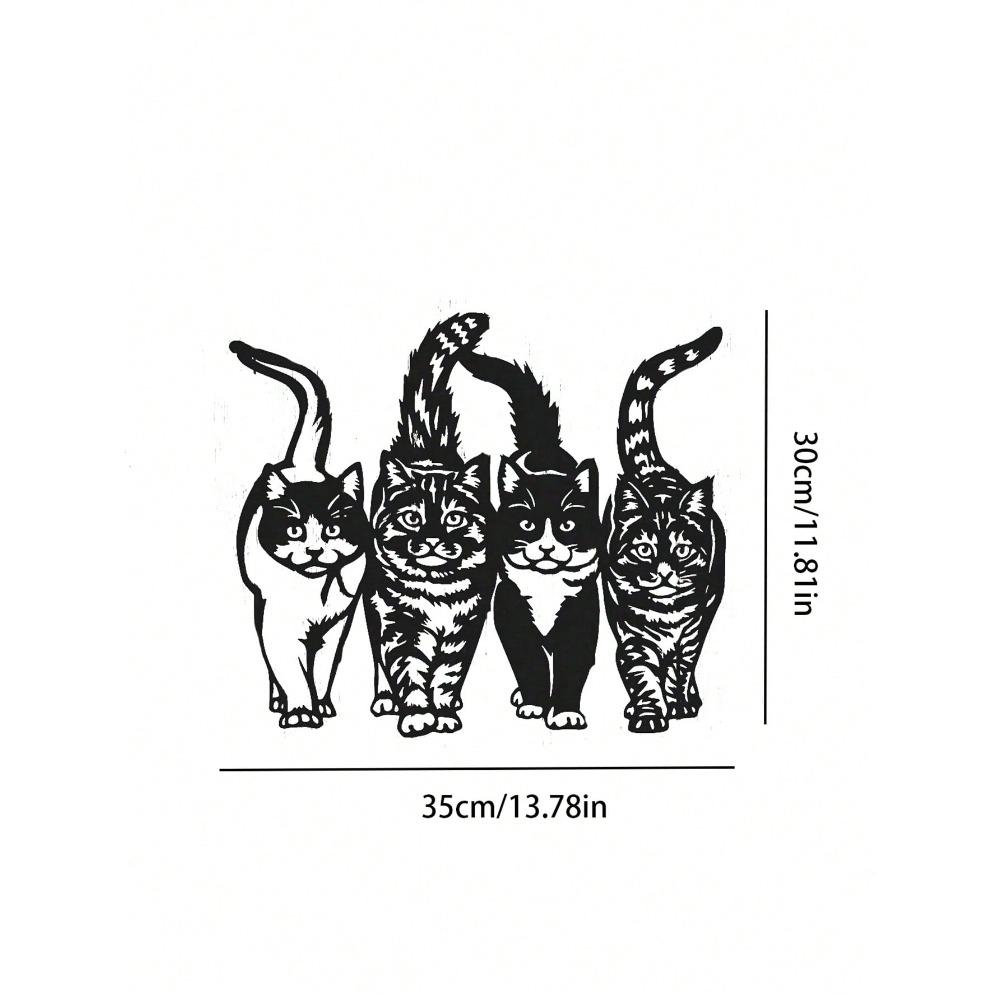 Metal Wall Art Decor Modern Living Room Indoor Sculpture