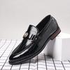 Tendenza Nuove Scarpe da Uomo in Pelle Verniciata con Motivo Coccodrillo Marca Designer Mocassini da Guida Scarpe Formali da Matrimonio Homecoming