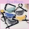 Trendy Korean Style Children's Shoulder Crossbody Bag With Breathable Nylon Fabric