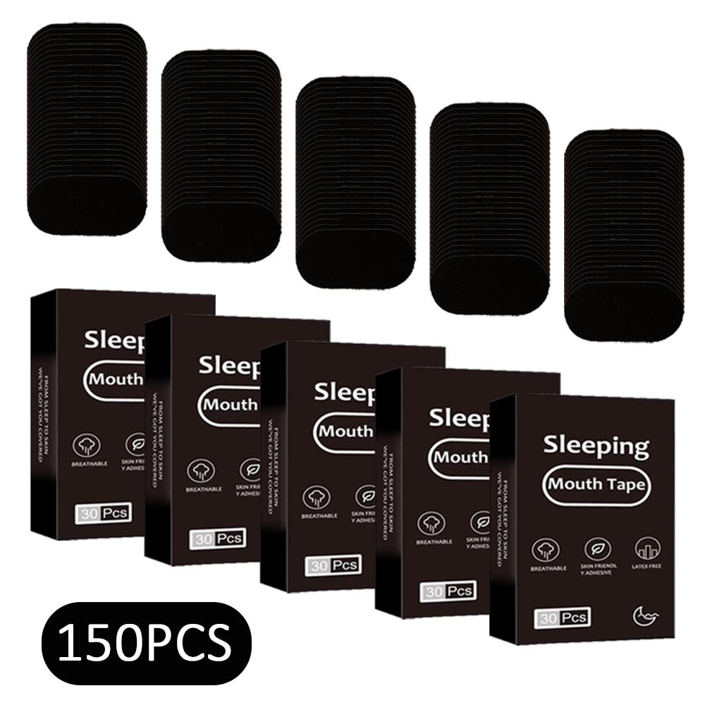 

30/60/90/150Pcs Mouth Tape Sleeping Keep Mouth Close Prevent Snoring Gentle Sleep Strip for Home Travel Mouth Tape Mouth Tape