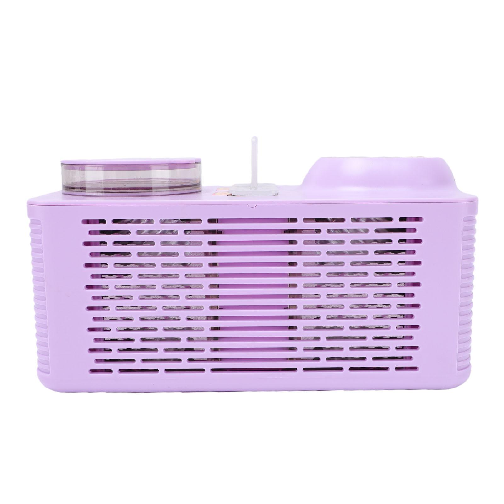 

Mini Ice Cream Maker Automatic Compact Smart Homemade Ice Lolly Maker Machine for Home 150W US Plug L
