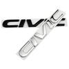 Metal 3D Car Stickers Side Fender Badge Rear Trunk Emblem Decal Styling for Honda CIVIC Logo 10th 11th 8th 2025 2023 Accessories