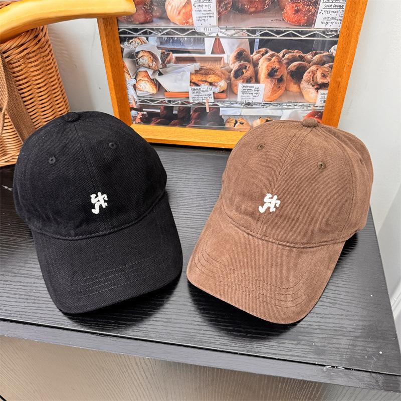 Big Head Hat Hard Top Baseball Hat Men's Wide Hat Brim Larger and Darkened Face with Small Big Hat Brim Baseball Cap Women