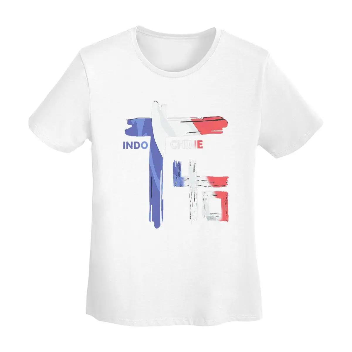 Indochine TShirt Women Short Sleeve T Shirts ONeck Streetwear Cotton Summer Tees Streetwear S