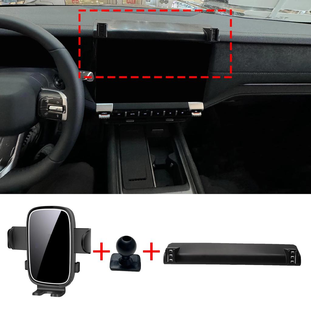 For Changan Shenlan Deepal G318 2024 2025 2026 RHD LHD Integrated Screen Mount Phone Holder Mount Car Accessoires